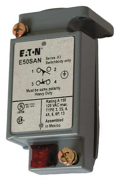 1NC/1NO Limit Switch Body Nema 1, 2, 4, 6, 6P, 12, 13