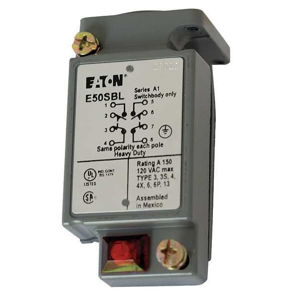 2NC/2NO Limit Switch Body Nema 1, 2, 4, 6, 6P, 12, 13
