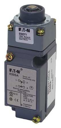 Heavy Duty Limit Switch, Plunger, 2NC/2NO, 10A @ 600V AC