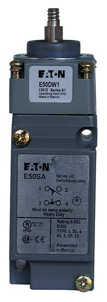 Heavy Duty Limit Switch, Wobble Stick, 2NC/2NO, 10A @ 600V AC