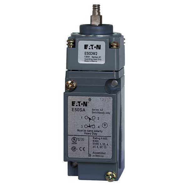 Heavy Duty Limit Switch, Wobble Stick, 1NC/1NO, 10A @ 600V AC