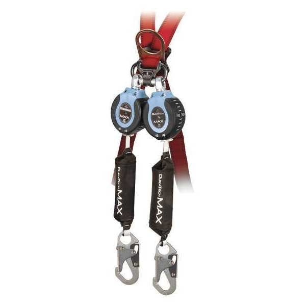 Self Retracting Lifeline, 9 ft., 310 lb. Weight Capacity, Blue