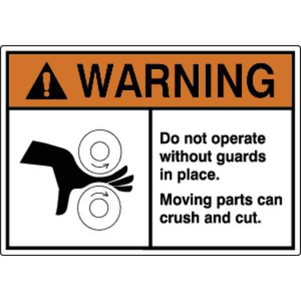 Label, Machine/Equipment, 3-1/2 in. H, PK5, HWL-535-721-5PK