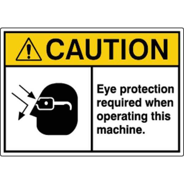 Label, Personal Protection, 3-1/2 in H, PK5, HWL-535-753-5PK