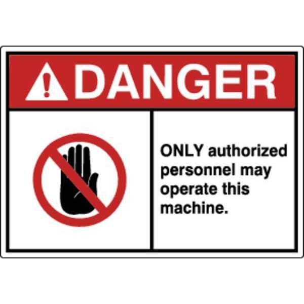 Label, Machine/Equipment, 3-1/2 in. H, PK5, HWL-535-741-5PK