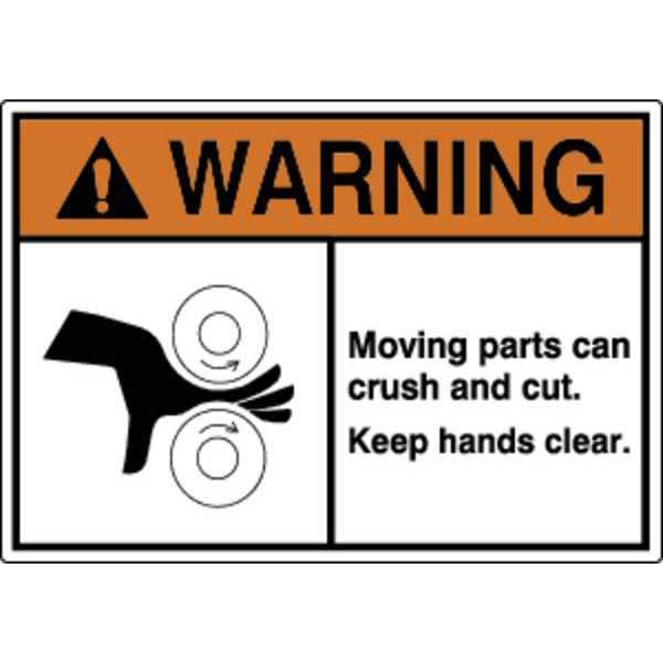 Label, Machine/Equipment, 3-1/2 in. H, PK5, HWL-535-725-5PK