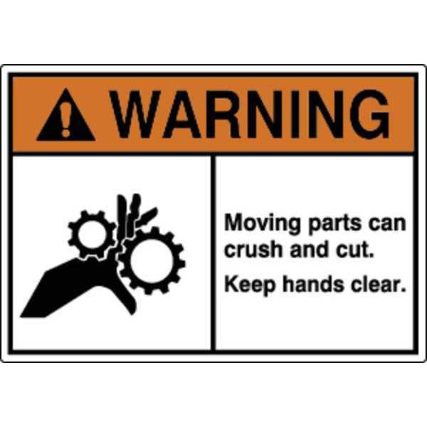 Label, Machine/Equipment, 3-1/2 in. H, PK5, HWL-535-726-5PK