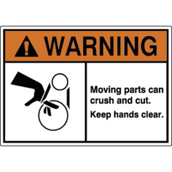 Label, Machine/Equipment, 3-1/2 in. H, PK5, HWL-535-727-5PK