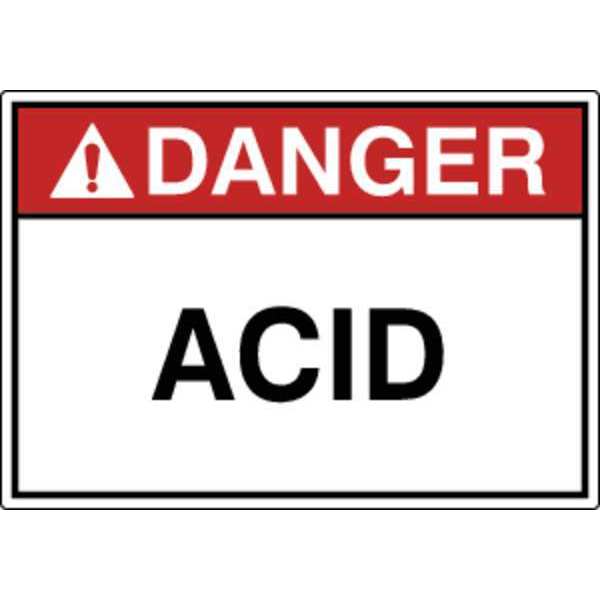 Label, Safety, 3-1/2 in. H, English, PK5, OSL-938-5PK