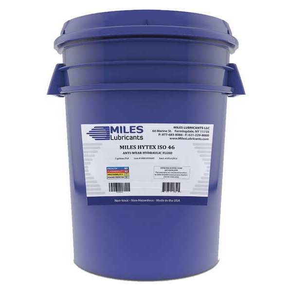 5 gal Anti-Wear Hydraulic Fluid Pail 46 ISO Viscosity, 20W SAE