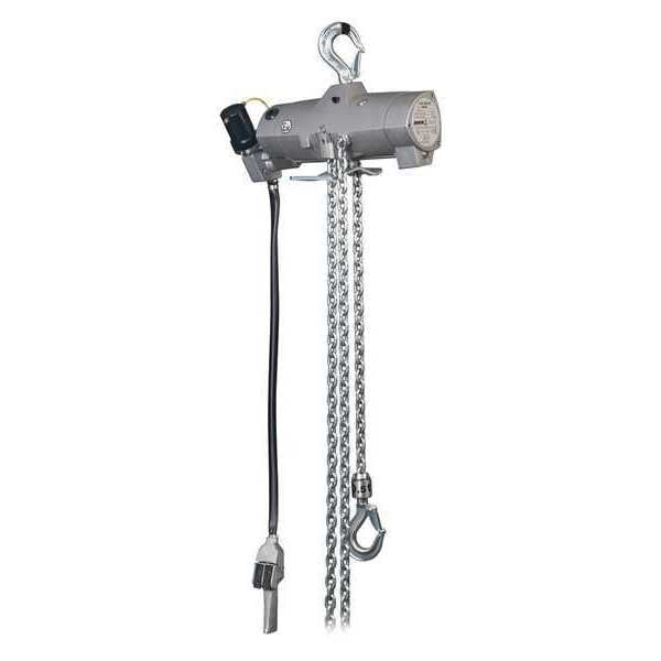 Air Chain Hoist, Pendant, 1000 lb., 15 ft.