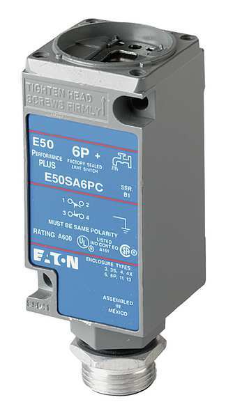 2NC/2NO Limit Switch Body Nema 1, 2, 4, 6, 6P, 12, 13