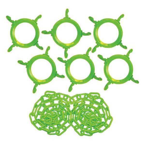 Cone Chain Connector Kit- Safety Green (50 ft. of 2
