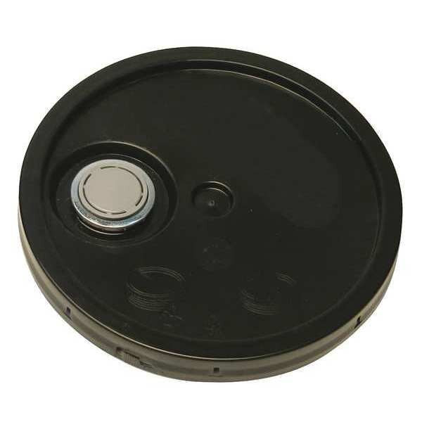 Lid, Black, Spout w/Tear Tab, 1-3/16 in. H