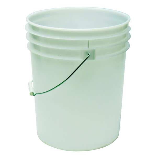 Pail, 5.0 gal., Open Head, Natural