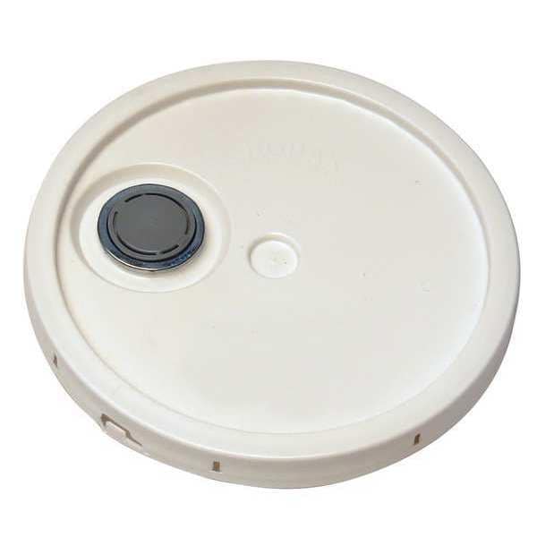 Lid, White, Spout w/Tear Tab, 1-3/16 in. H