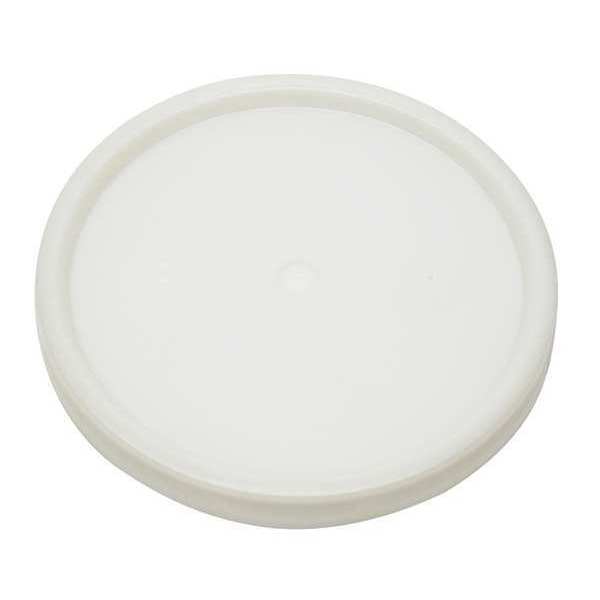 Pail Lid, Natural, Tear tab, 1-3/16 in. H