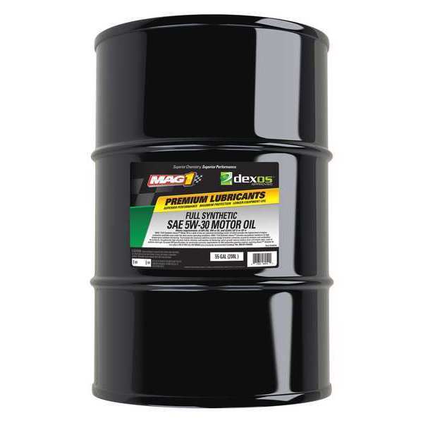 Engine Oil, 5W-30, Synthetic, 55 Gal. Drum