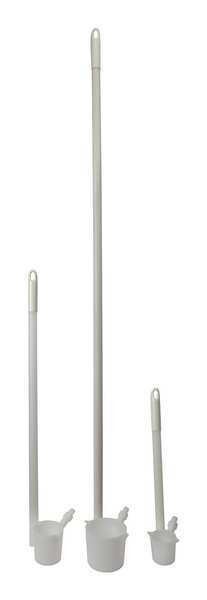 Dipper Sampling Kit, HDPE, Natural White