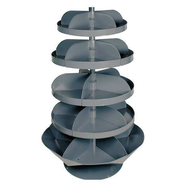 Prime Cold Rolled Steel Revolving Storage Bin, Multiple Sizes D x 65 3/4 in H x Multiple Sizes W