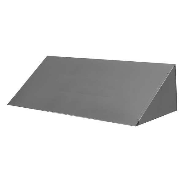 Bin Topper, Steel, Gray