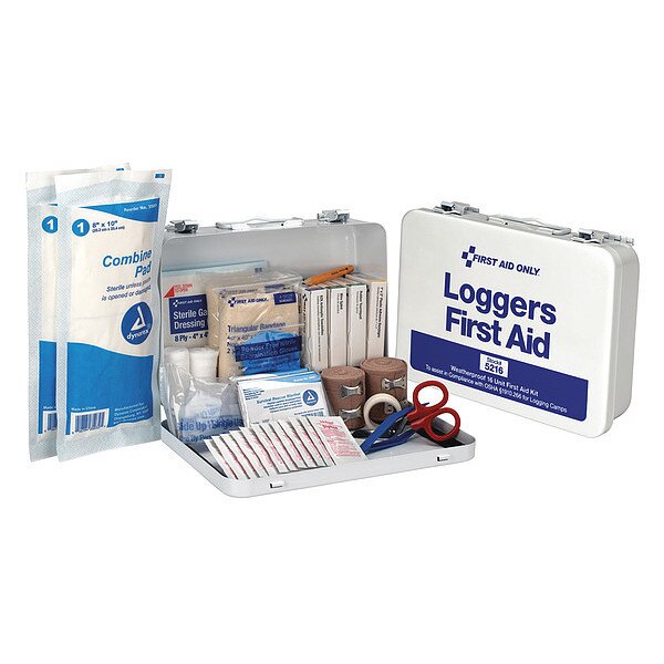 First Aid First Aid kit, Metal, 25 Person