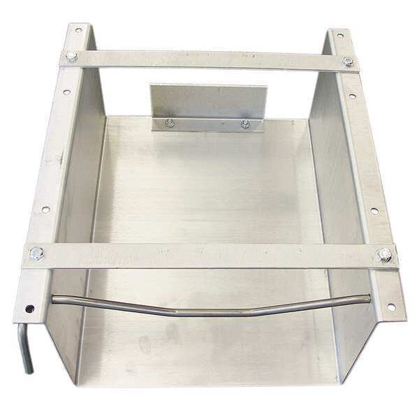 Chock Holder, 12 In H, Aluminum