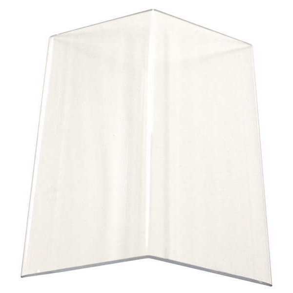 Corner Guard, Smooth, Clear, 135 Deg., 2-1/2