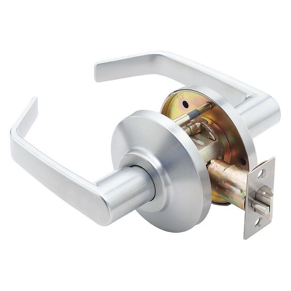 Lever Lockset, Mechanical, Privacy, Grade 1