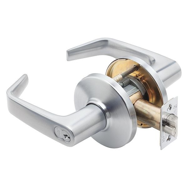 Lever Lockset, Mechanical, Entrance, Grd. 2