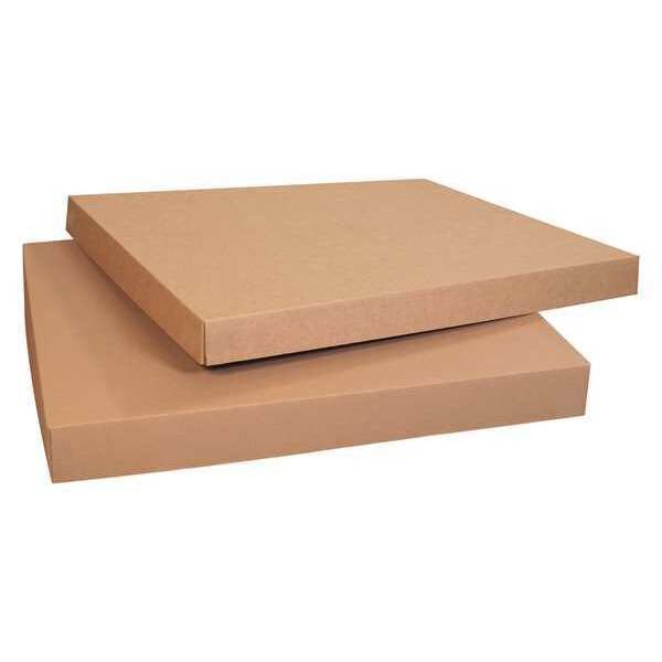 Kraft 275#/ECT-44 Single Wall Corrugated Heavy Duty Lids, 5 PK