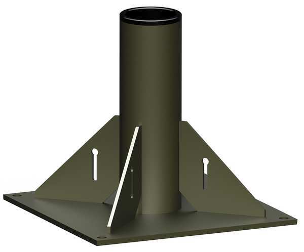 Mounting Base, Floor Mount, 1200 lb., Steel