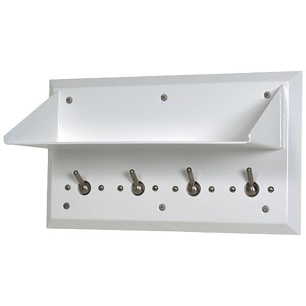 Bookshelf, Ligature Resistant, White