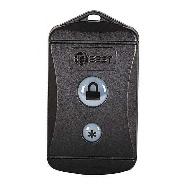 Proximity Key Fob, Plastic, 3V, 2-13/64