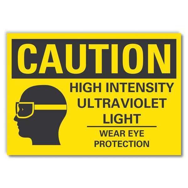 Sign, Self-Adhesive Vinyl, 3-1/2 in. H, LCU3-0170-RD_5x3.5