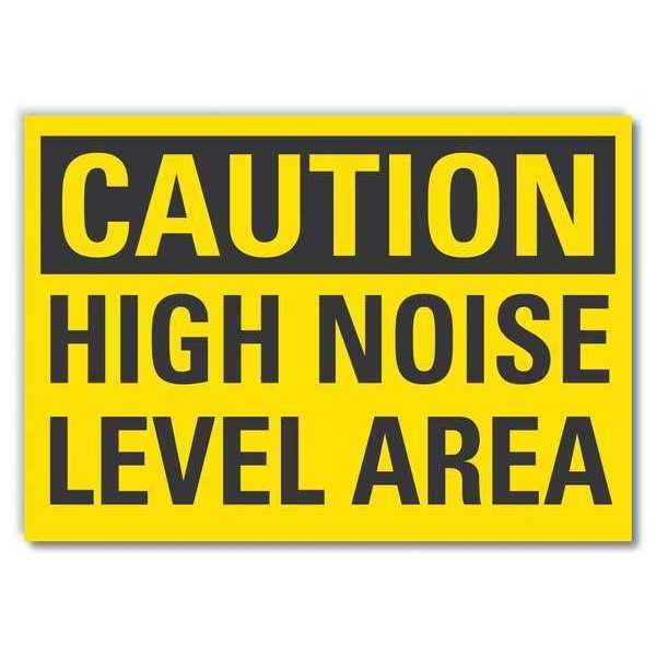 Caution Sign, 7 in Height, 10 in Width, Non-PVC Polymer, Vertical Rectangle, English