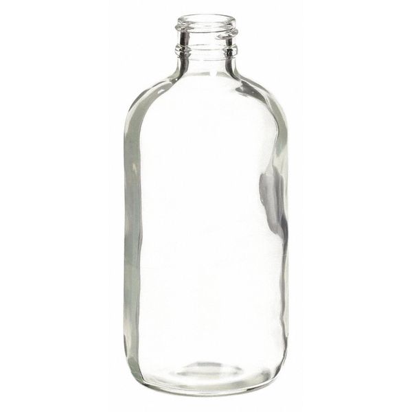 Safety Coated Bottle, 8 oz., 140mm H, PK48
