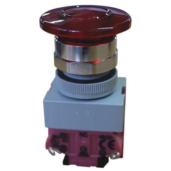 Emergency Push Button, Metal/Plastic, SS