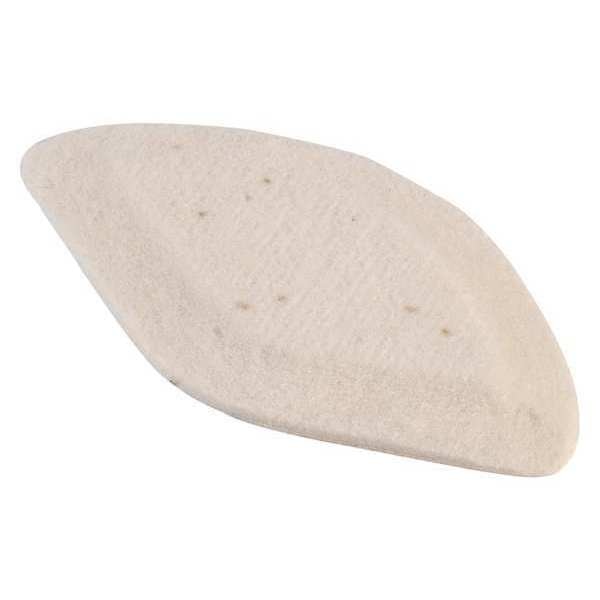 Adhesive Felt Pad, White, 2-3/8