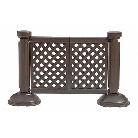 Fence Panel, Brown, 38-1/2
