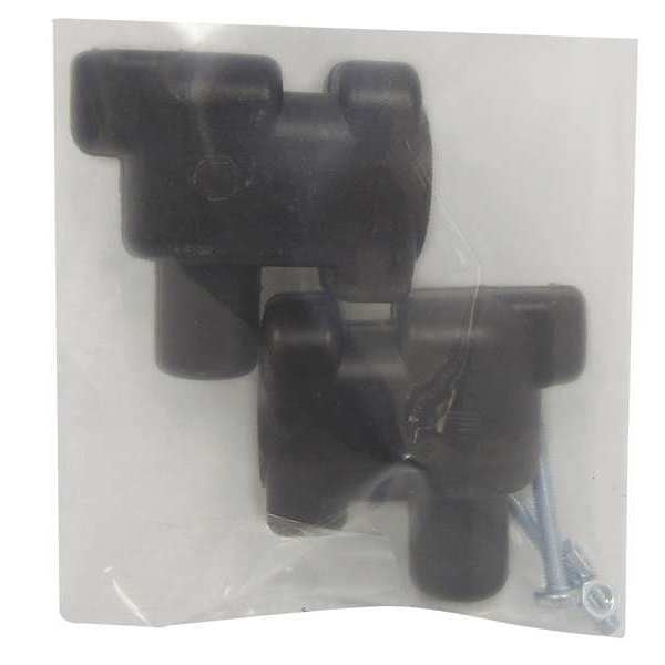 Fence Connector, Resin, Brown