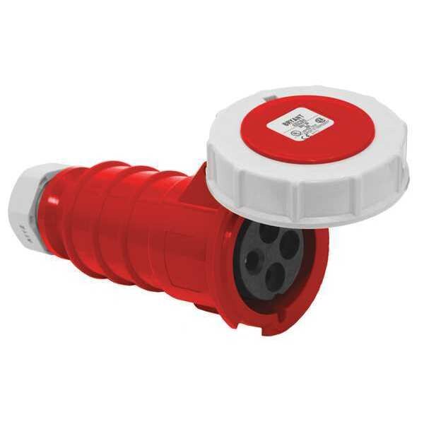 Pin and Sleeve connector, Red, 7.5 HP