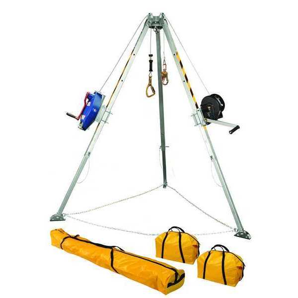 Confined Space Tripod, Blue/Black