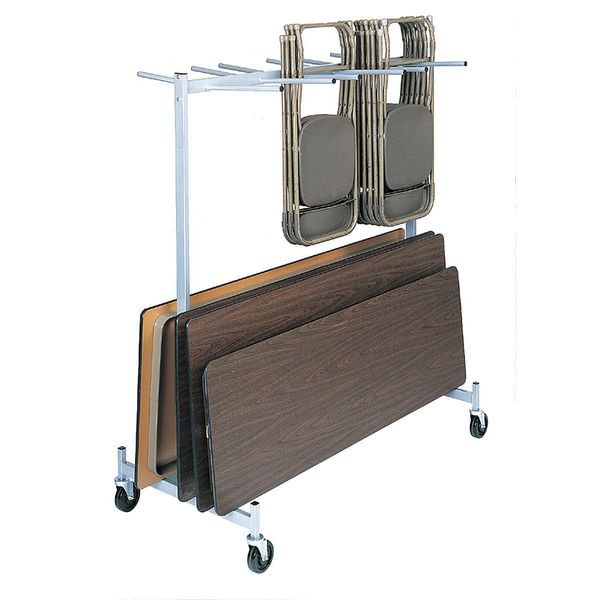 Folding Chair and Table Stacking Cart, 800 lb.