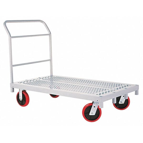 Platform Truck, 3200 lb, Steel, 54 in L