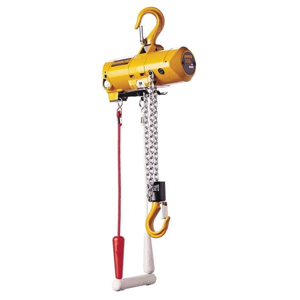 Air Chain Hoist, 500 lb. Cap., 20 ft. Lift