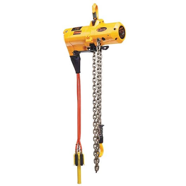 Air Chain Hoist, 2000 lb. Cap., 20 ft. Lft