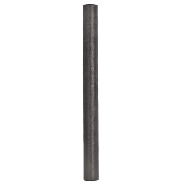 Door and Window Screen, Fiberglass, 48 in W, 100 ft L, 0.011 in Wire Dia, Charcoal