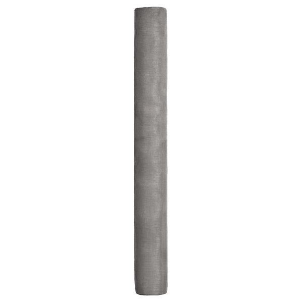 Door and Window Screen, Fiberglass, 30 in W, 100 ft L, 0.011 in Wire Dia, Gray