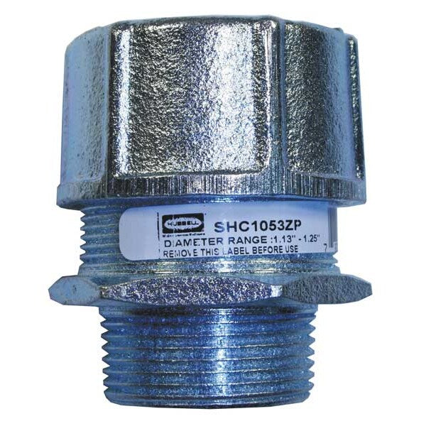 Liquid Tight Connector, 1-1/4 in, Straight